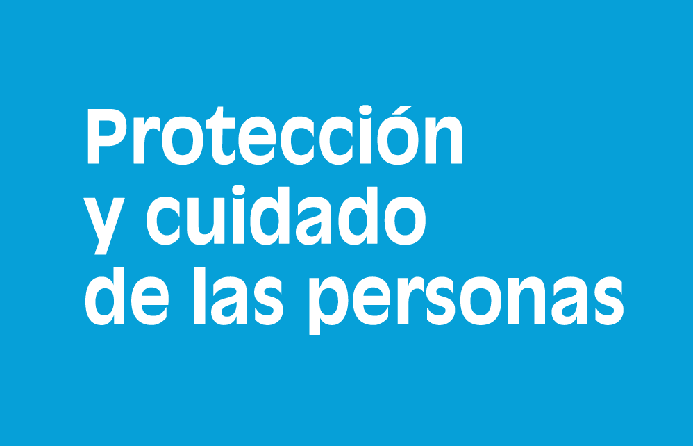 Protección y cuidado de las personas, vídeo en Lengua de Signos y Audible