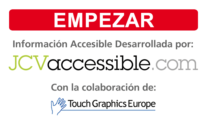 Información Accesible, Empezar (Selección, uno de uno)