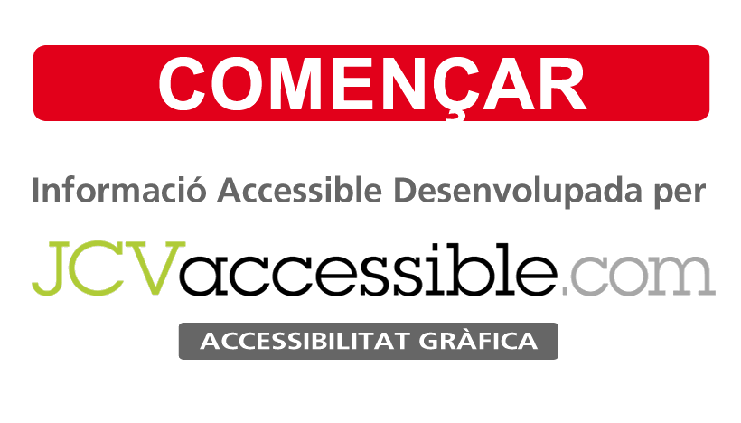 Informació Accessible, Comenssar (Selecció ú de ú)